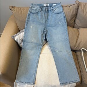 Dynamite Mika Light Wash Denim Jeans - Light Blue